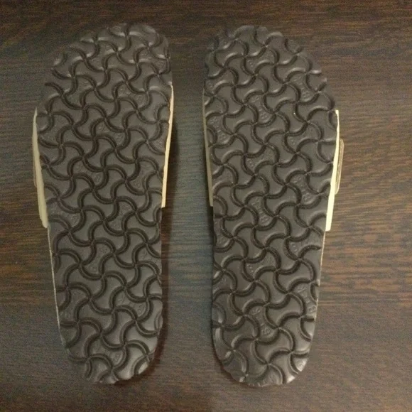 Birkenstock Madrid Torty Big Buckle Sandal Mud Green Nubuck Leather 39 New - Picture 5 of 8